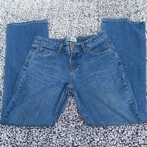 Levi’s Strauss mid rise boot cut jeans